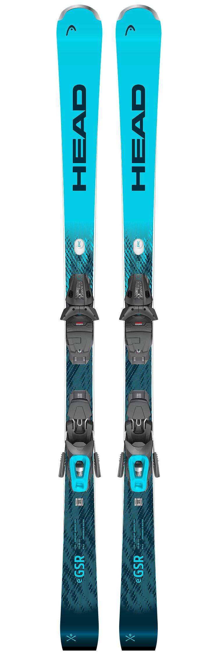 Head - Pack Ski Wc Rebels E.Gsr - 177 + Pr 11 Gw Br.78 Black Matt Speed Blue - Ski