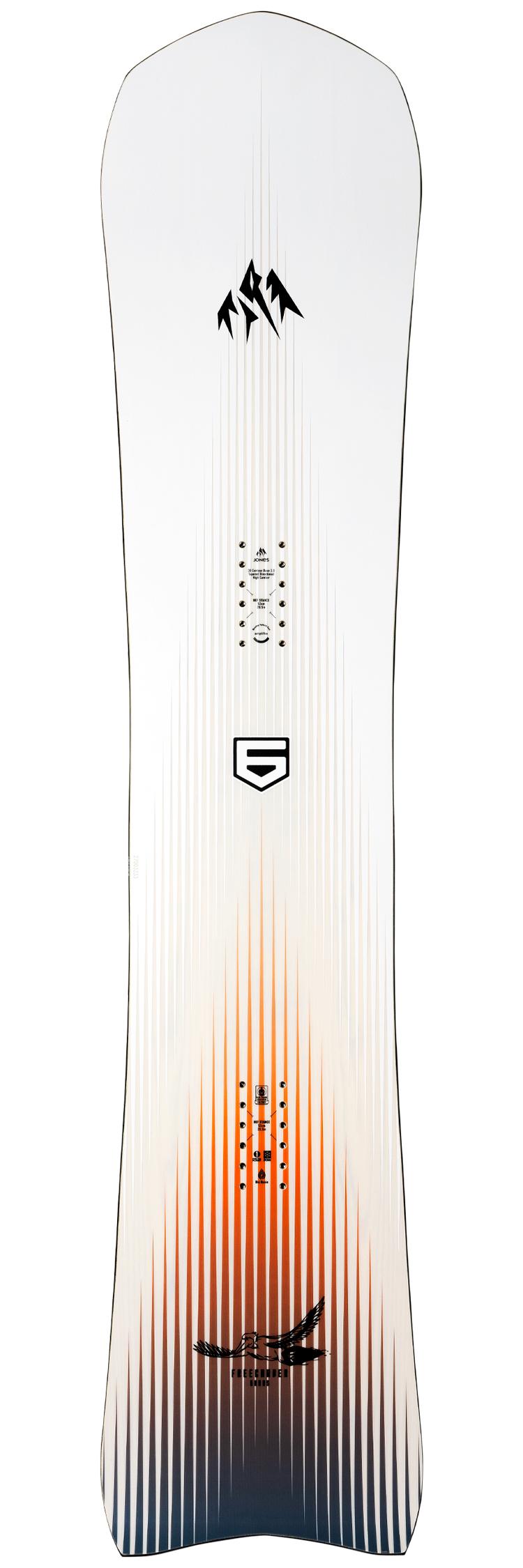 Jones - Snowboard-Set Freecarver 6000s + Bdg - Snowboard