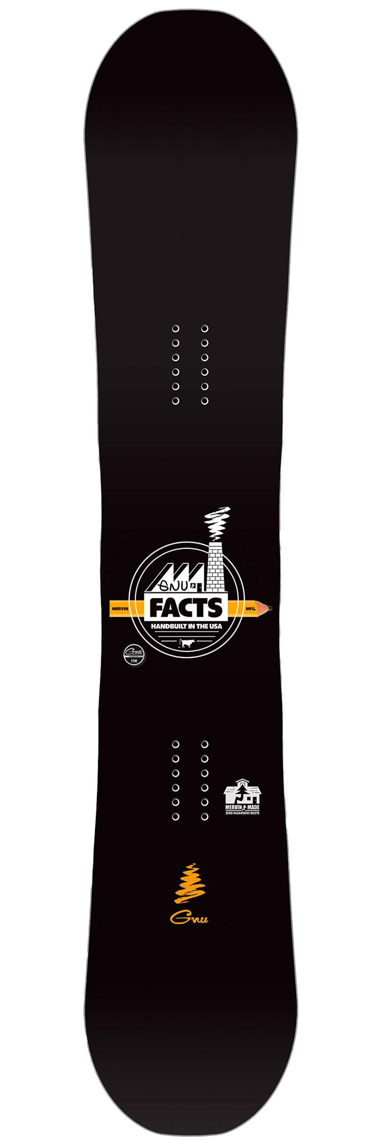 Gnu - Facts - 159 - Snowboard - Größe 159 - Herren - Glisshop.de