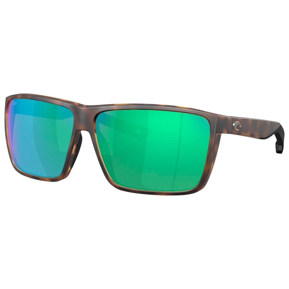 Costa Del Mar - Rincon II Matte Tortoise Green Mirror Polarized - Sunglasses