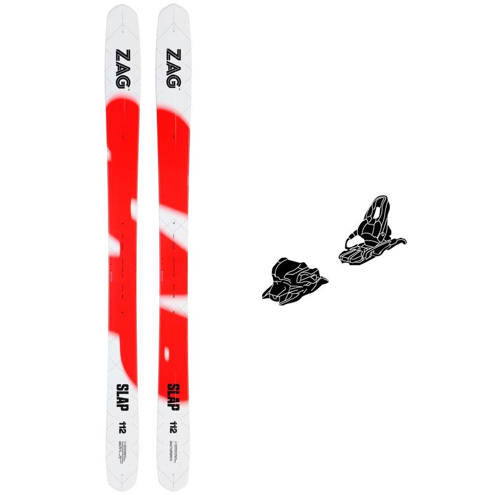 Zag - Pack Ski Slap 112 - 188 + Attack Lyt 11 Gw Br.120 Solid Black - Ski