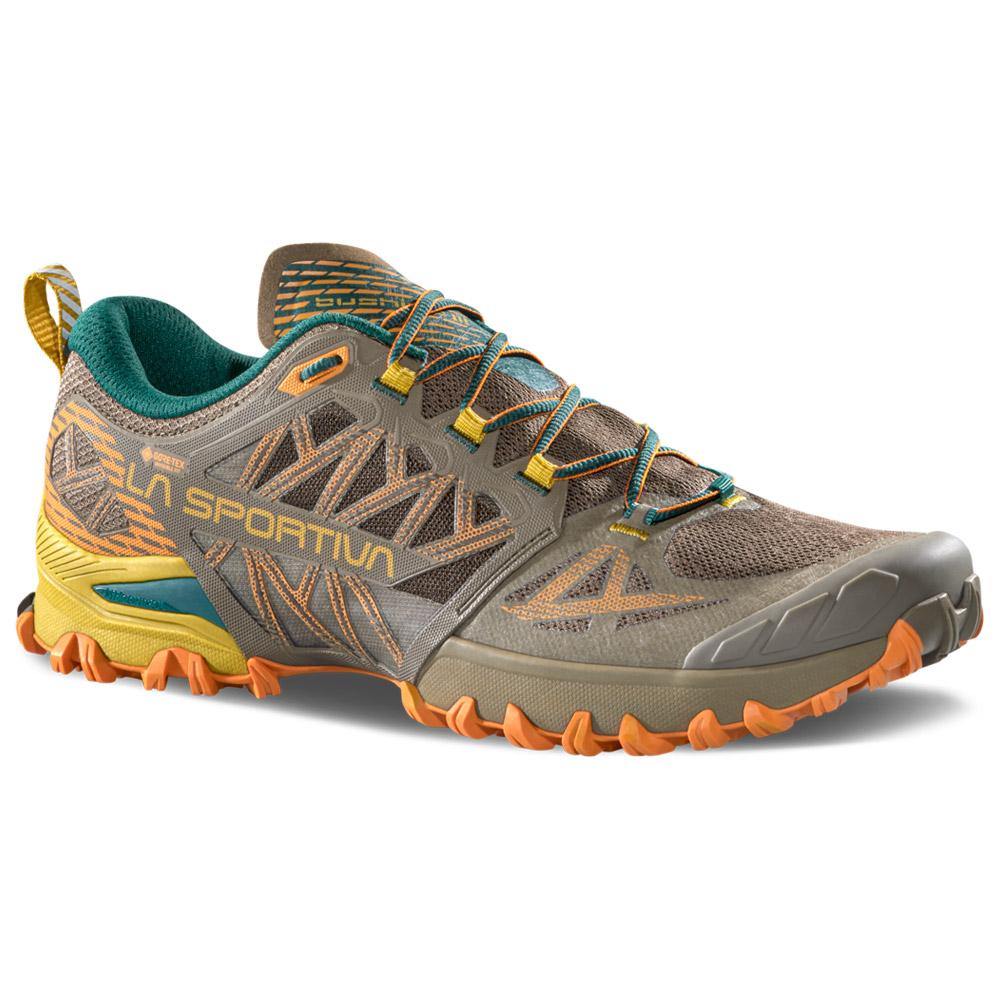 La Sportiva - Bushido III Gore-Tex Mocha Marmalade - 45 - Trailrunning-Schuhe - Größe 45 - Mocha Marmalade - Herren - Glisshop.de