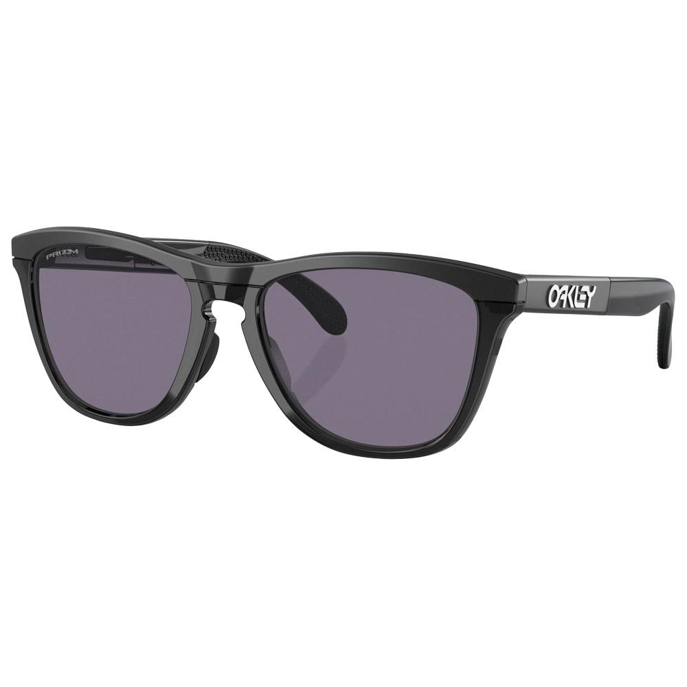 Oakley - Frogskins Range Matte Black Prizm Grey - Sonnenbrille - Schwarz - Glisshop.de