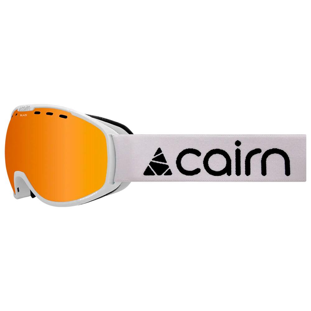 Cairn - Blaze L Shiny White Photochromic - Skibrille - Weiß - Glisshop.de