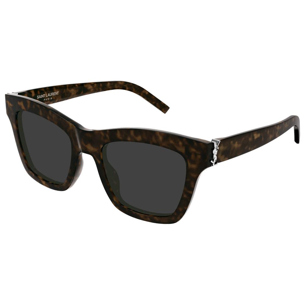 Saint Laurent - SL M156 002 Medium Havana Grey - Sonnenbrille