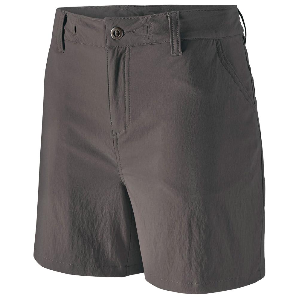 Patagonia - W's Quandary Short 5 In Forge Grey - 8 - Hiking shorts