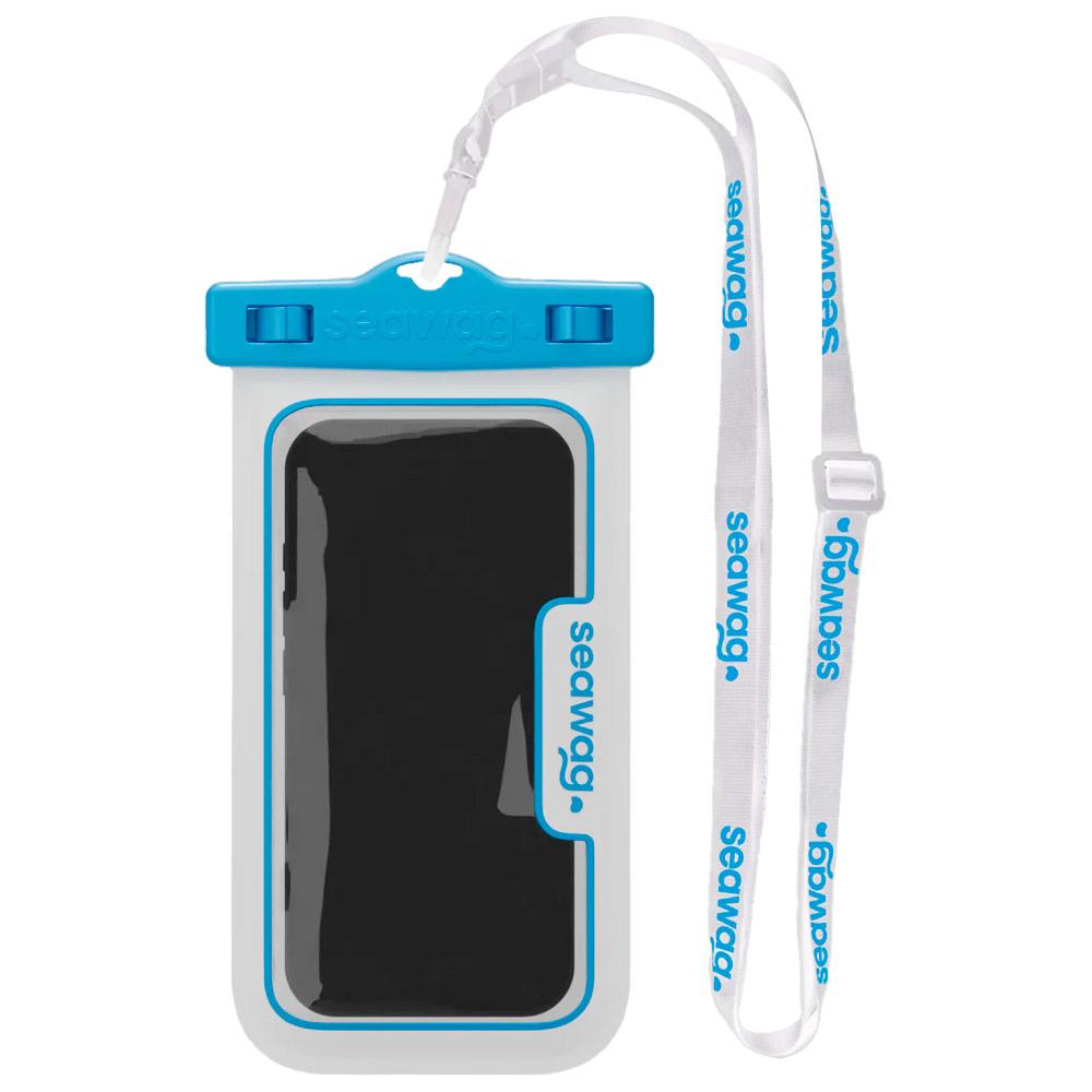 Seawag - Waterproof Phone Cases 6.8" White Blue - Waterproof pouch