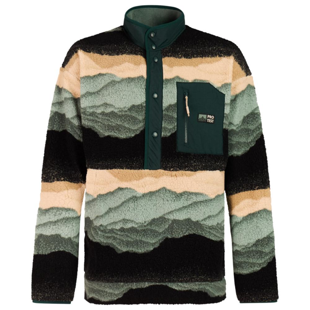 Protest - PRTBrowser outdoor 1/4 Evergreen - S - Fleece