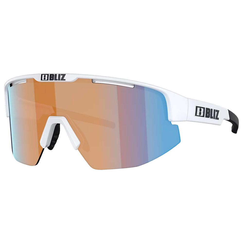 Bliz - Matrix Small Matte White Nano Optics Nordic Light Coral Orange Blue Multi - Sonnenbrille - Weiß - Glisshop.de