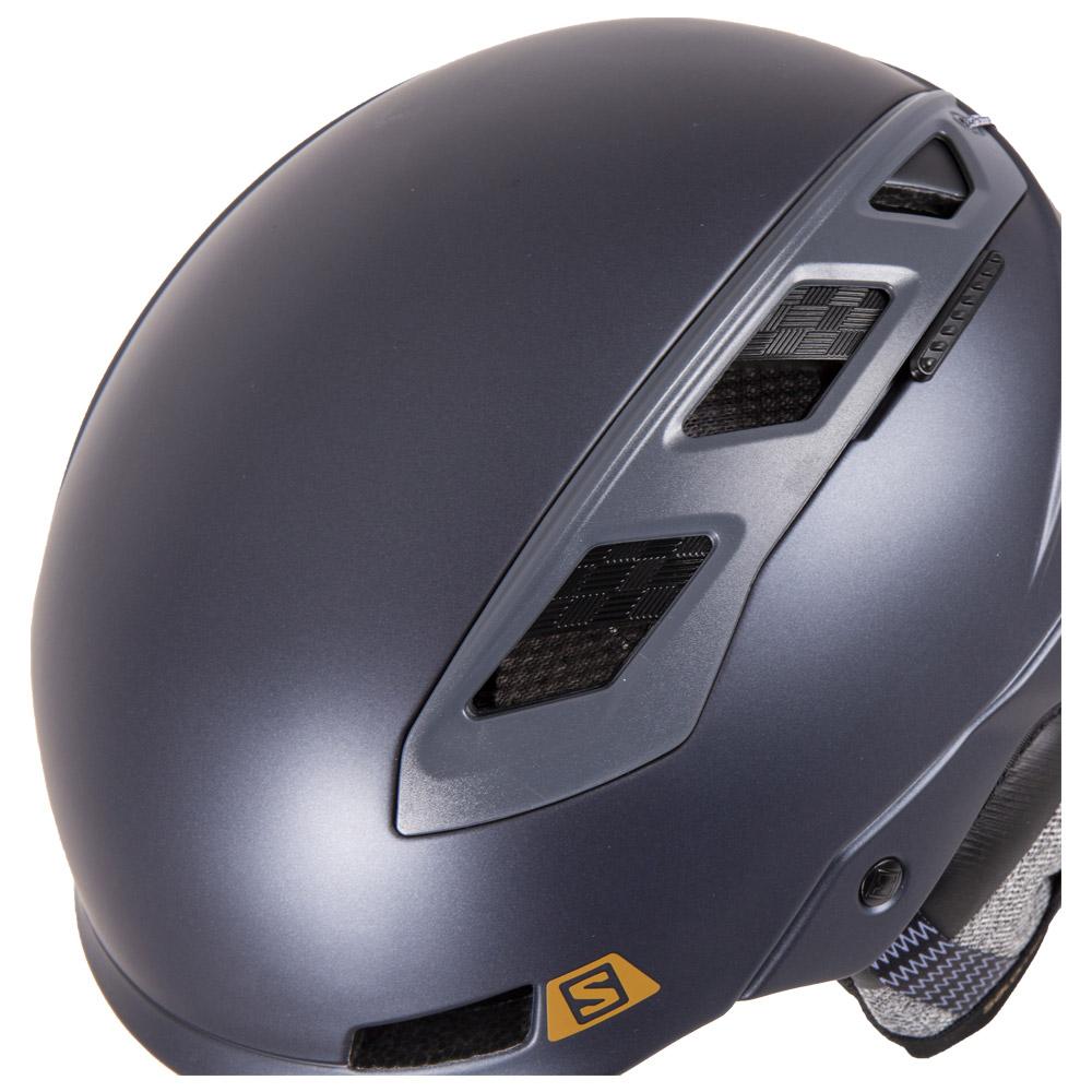 Casque Salomon Qst Charge Ombre Blue Hiver 2019 Glisshop