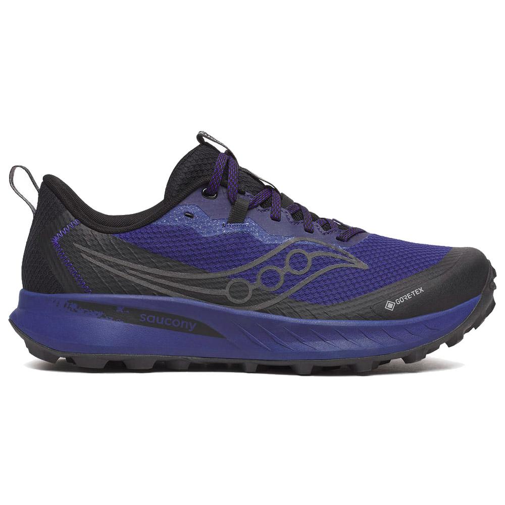 Saucony - Peregrine 15 Gore-Tex Regal Black - 7 - Trailrunning-Schuhe - Größe 7 - Schwarz - Herren - Glisshop.de