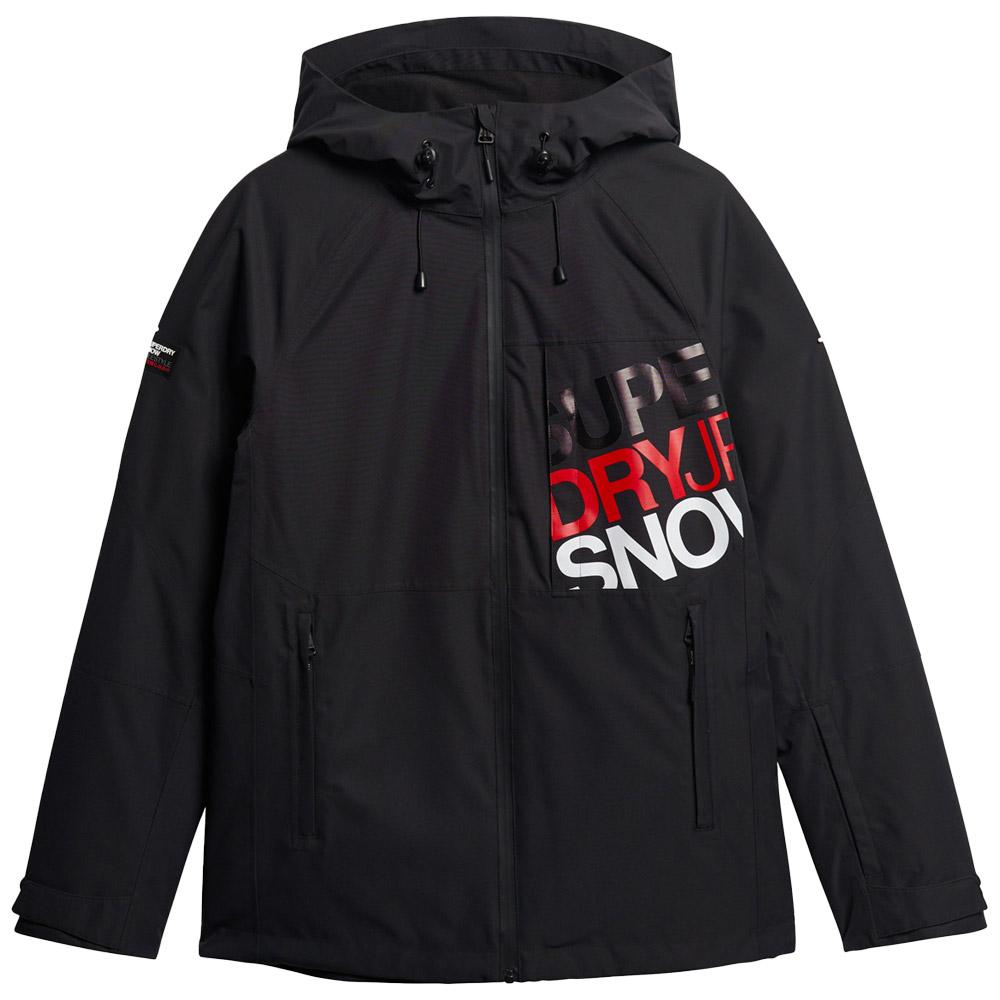 Superdry - Freestyle Core Jacket Black - S - Ski Jacket