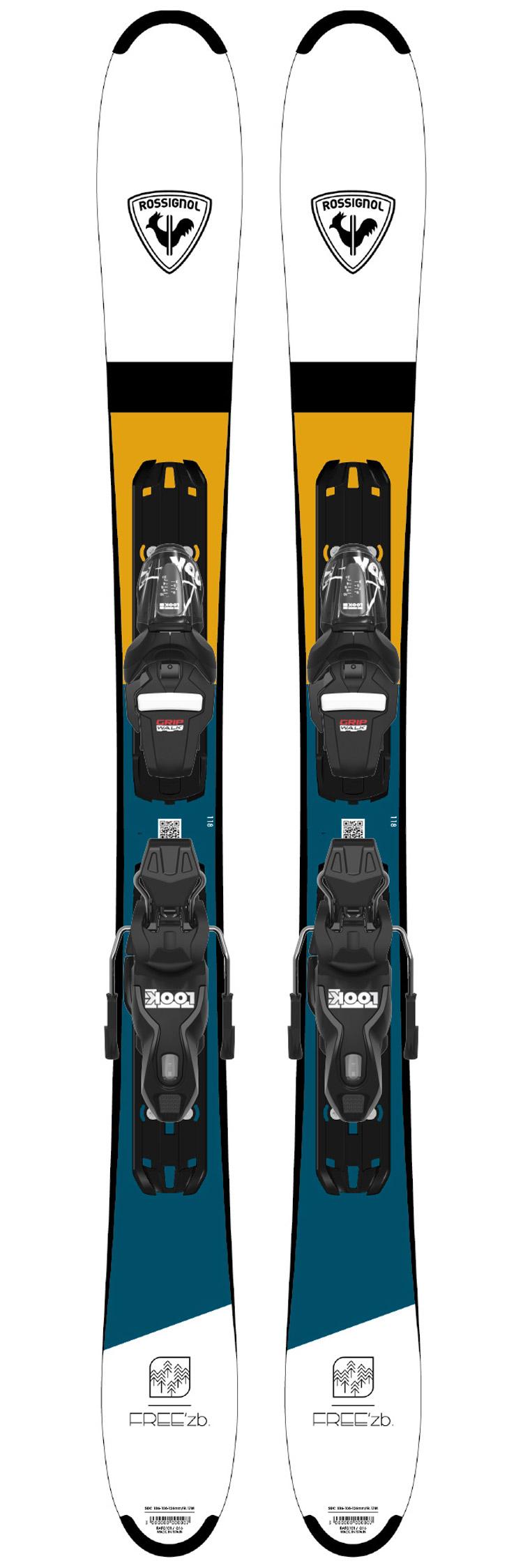 Alpine ski set Free zb Xpress bindings