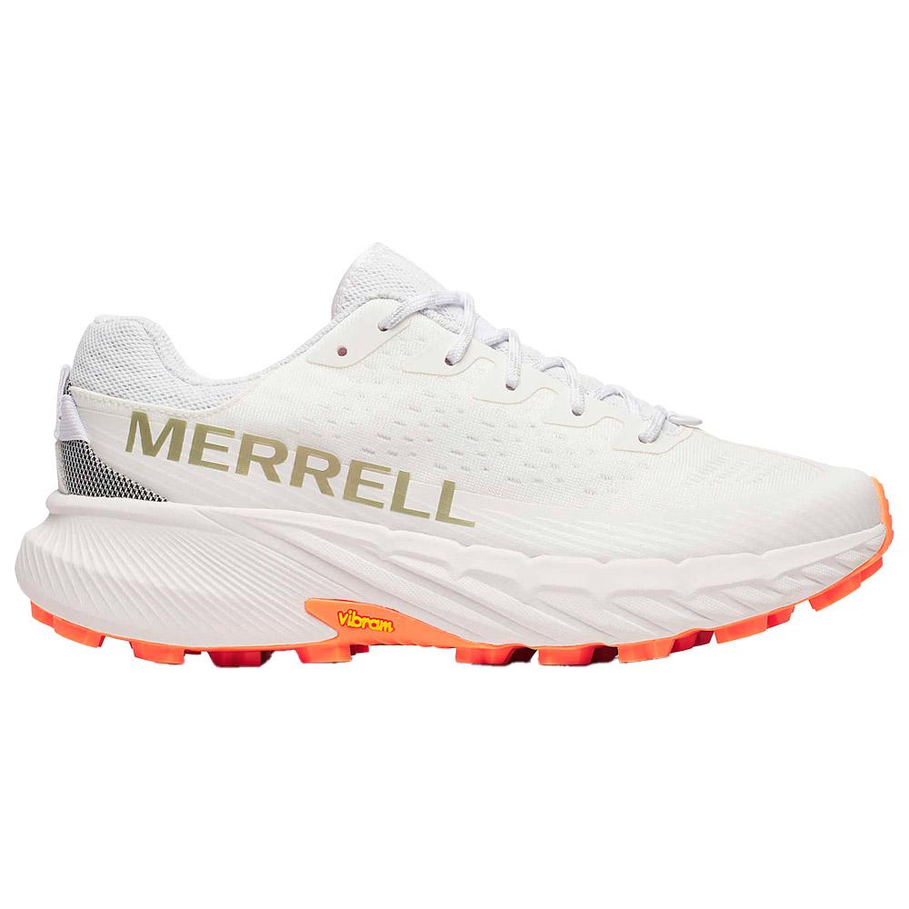 Merrell - Agility Peak 5 White Flare - 44 - Trailrunning-Schuhe - Größe 44 - Weiß - Herren - Glisshop.de