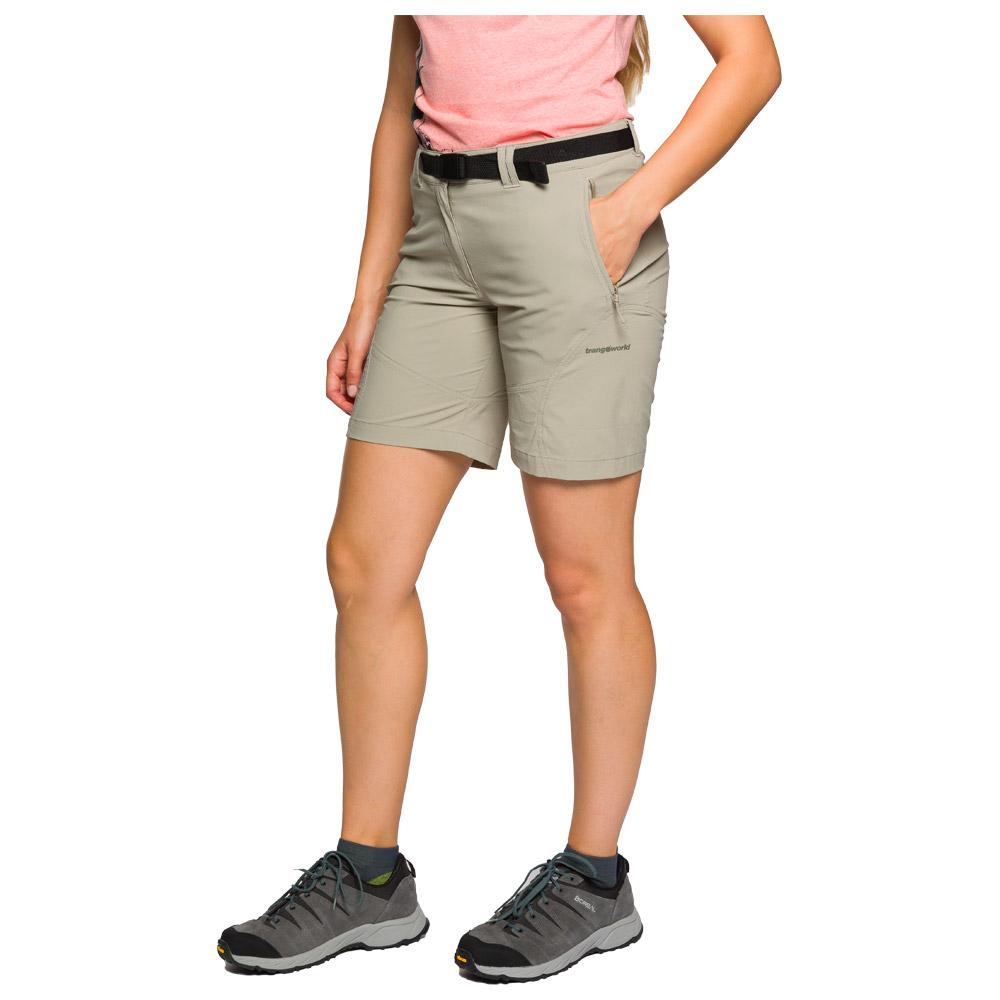 Trangoworld - Assy Softshell Plaza Taupe - XS - Hiking shorts