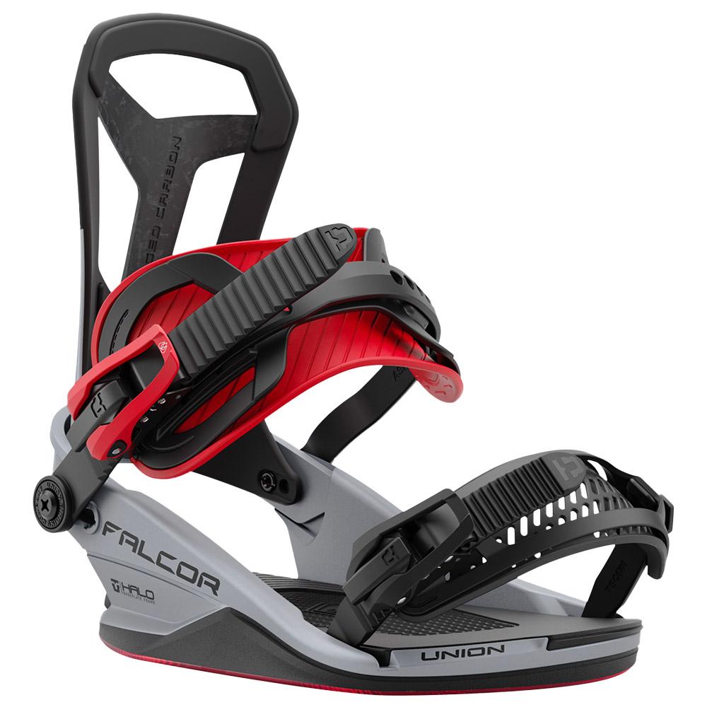Snowboard binding Union Falcor Silver