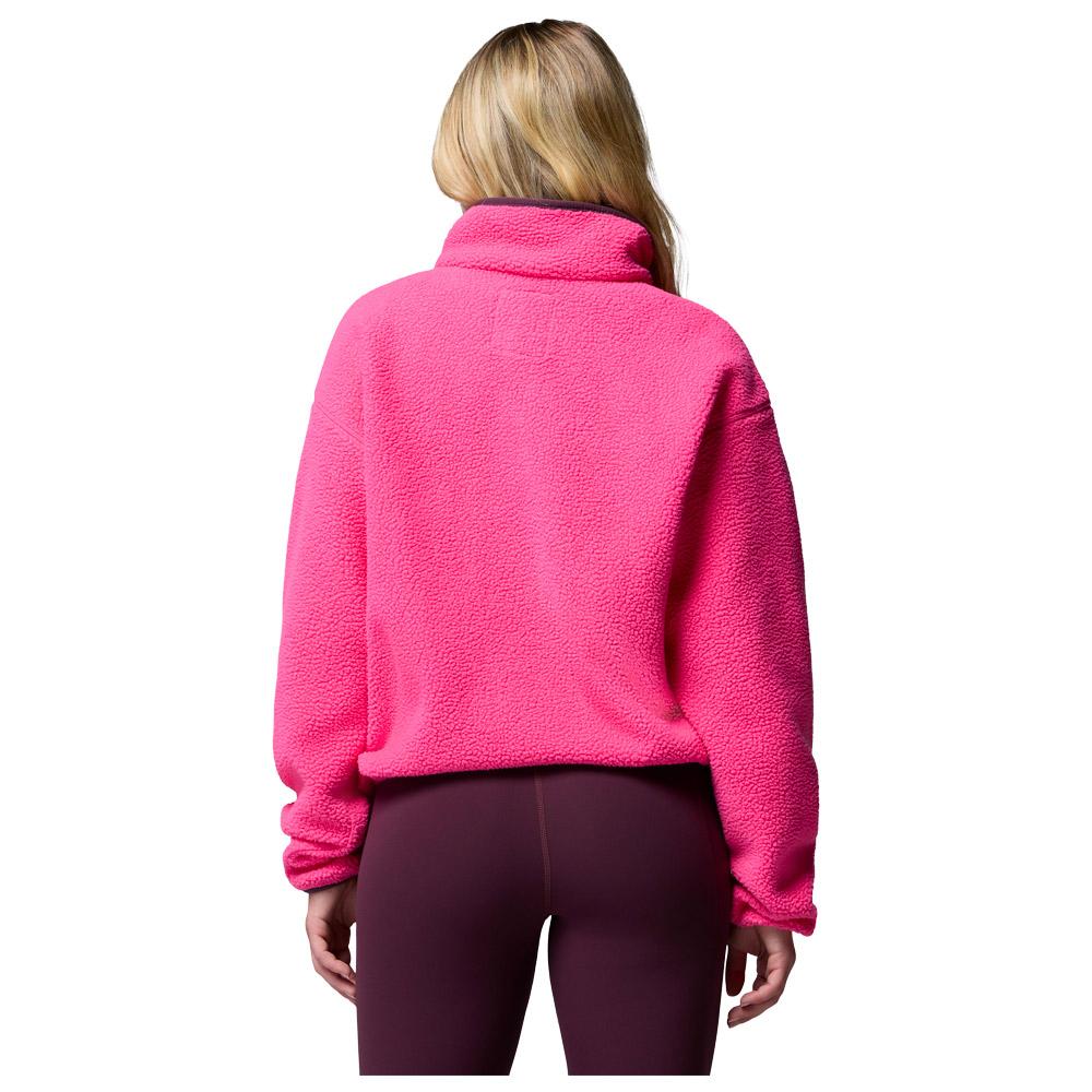Columbia - Helvetia II Cropped Half Snap Fleece Nico Dark Stone Moonvista - M - Fleece