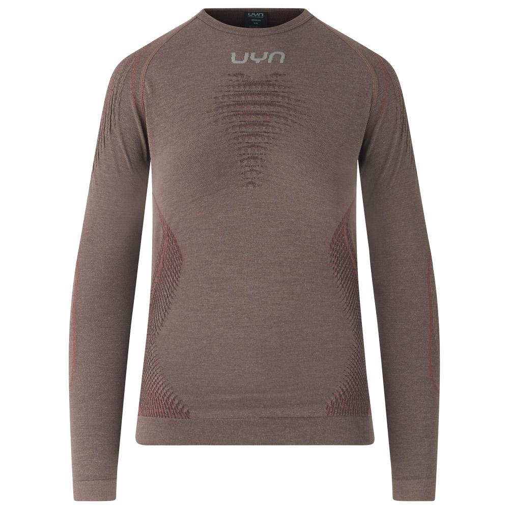 Uyn - Evolutyon Biotech UW Shirt LS W Chocolate Martini - S-M - Funktionsunterwäsche