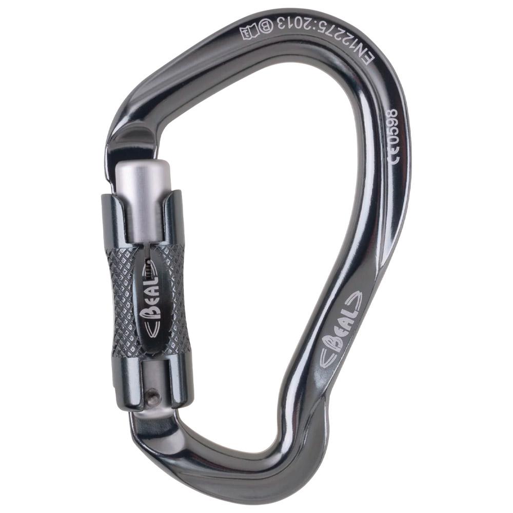 Beal - Be Link Bi Matic Matte Gris - Carabiners