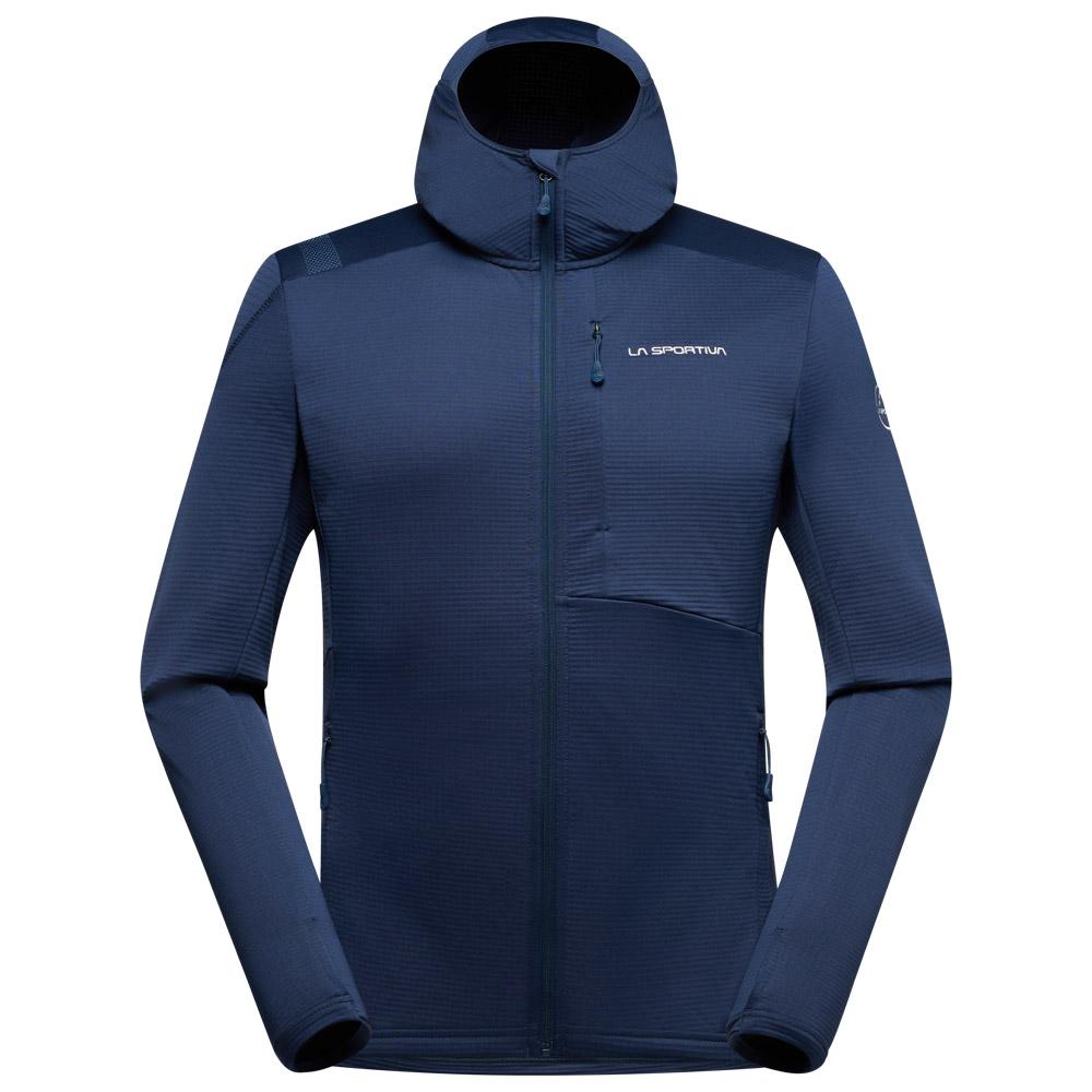 La Sportiva - Chill Thermal Hoody Night Sky Chalk - S - Fleece