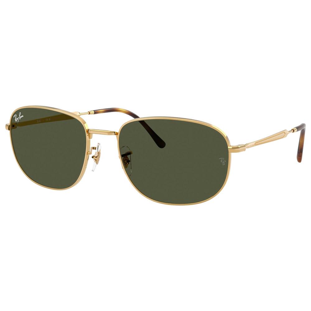 Ray Ban - RB3754 Polished Gold Arista Green - 60 - Sunglasses