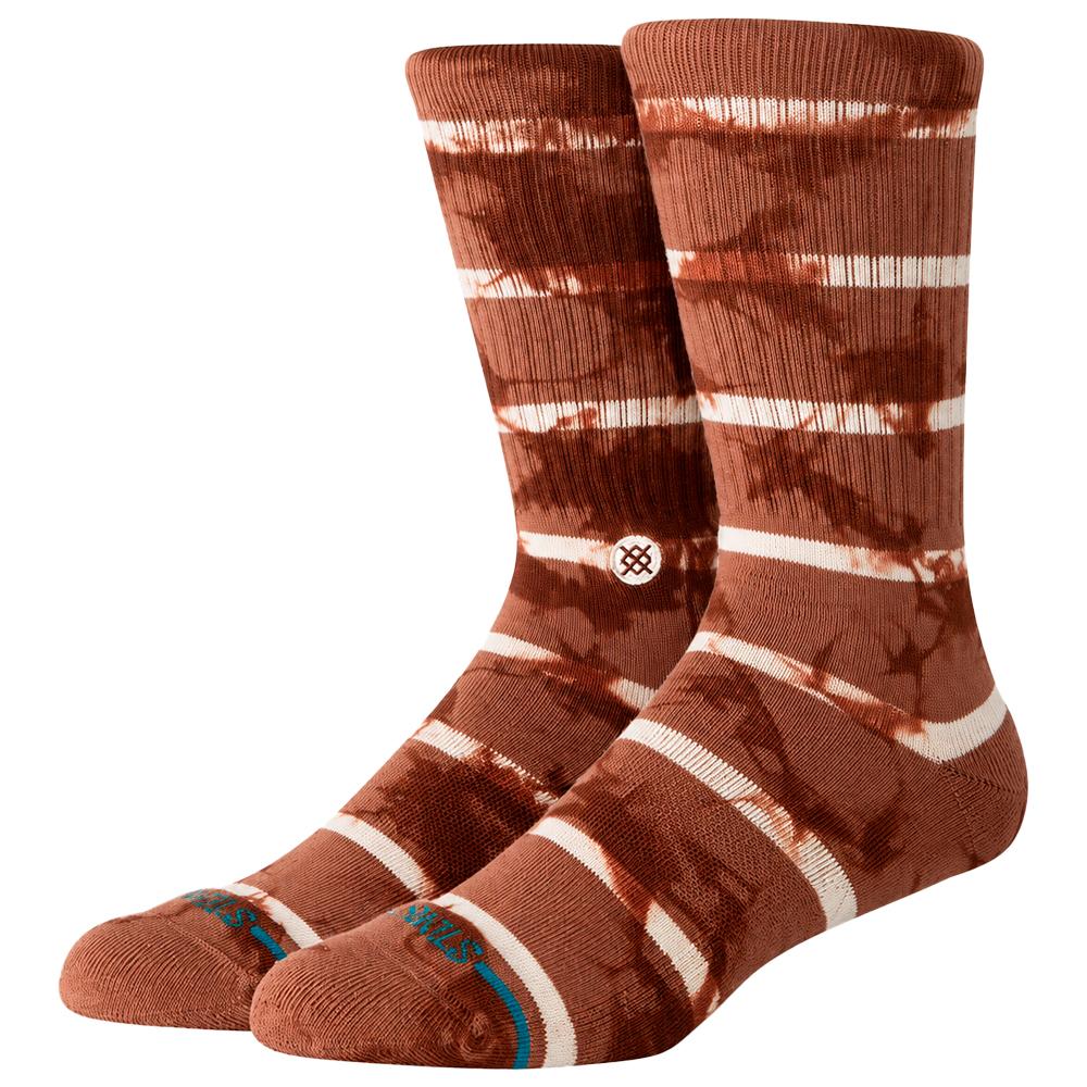 Stance - Stripes Socks Mojo Crew Brown - M - Socks