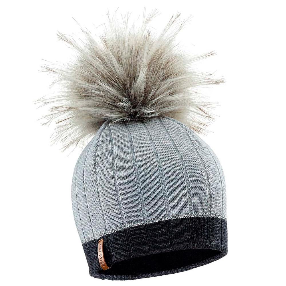 Ledrapo - Céleste Light Grey Charcoal Grey - Beanies