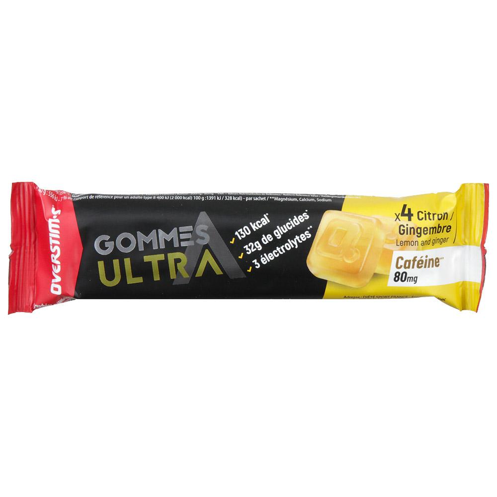 Overstims - Gomme Ultra Citron Gingembre - Energy bar