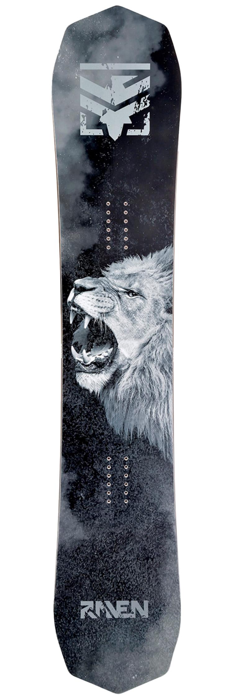 Raven - Pack Snowboard Lion - 159W + King Black - Snowboard