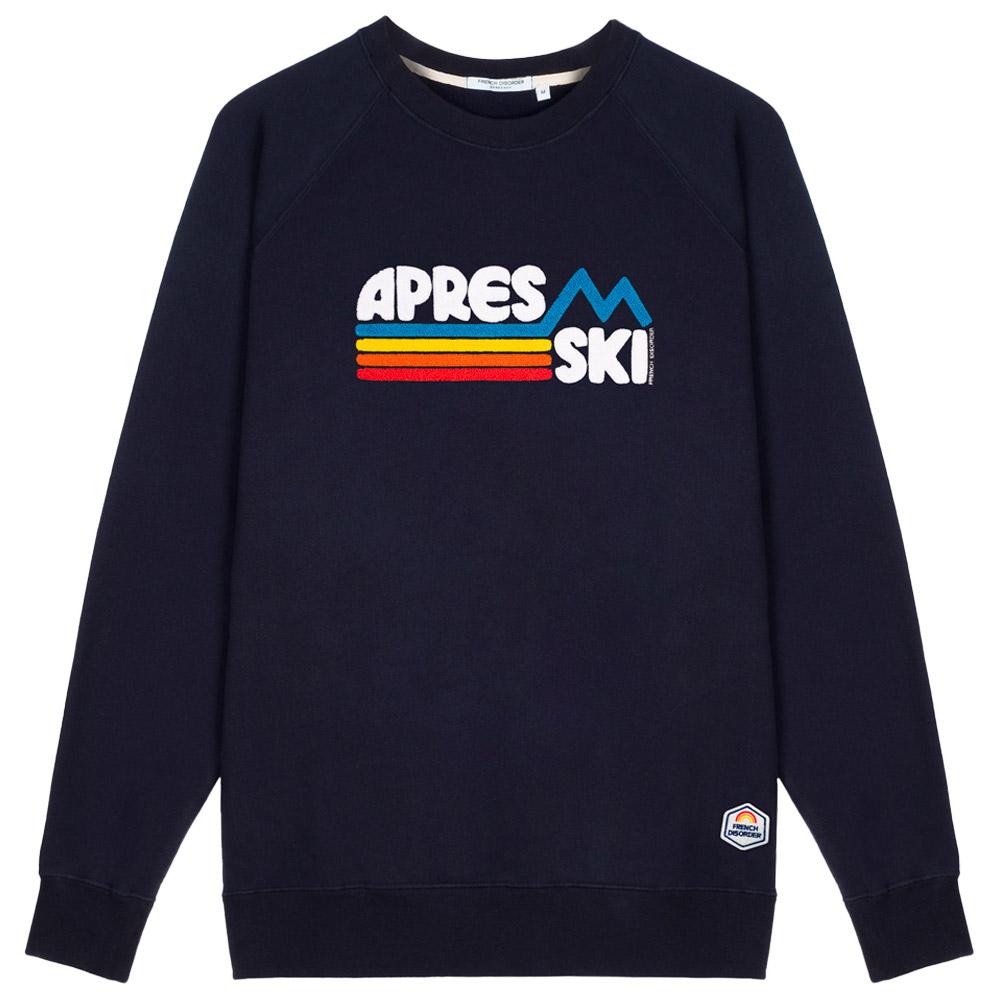 French Disorder - Clyde Apres Ski Broderie Navy - L - Sweatshirt