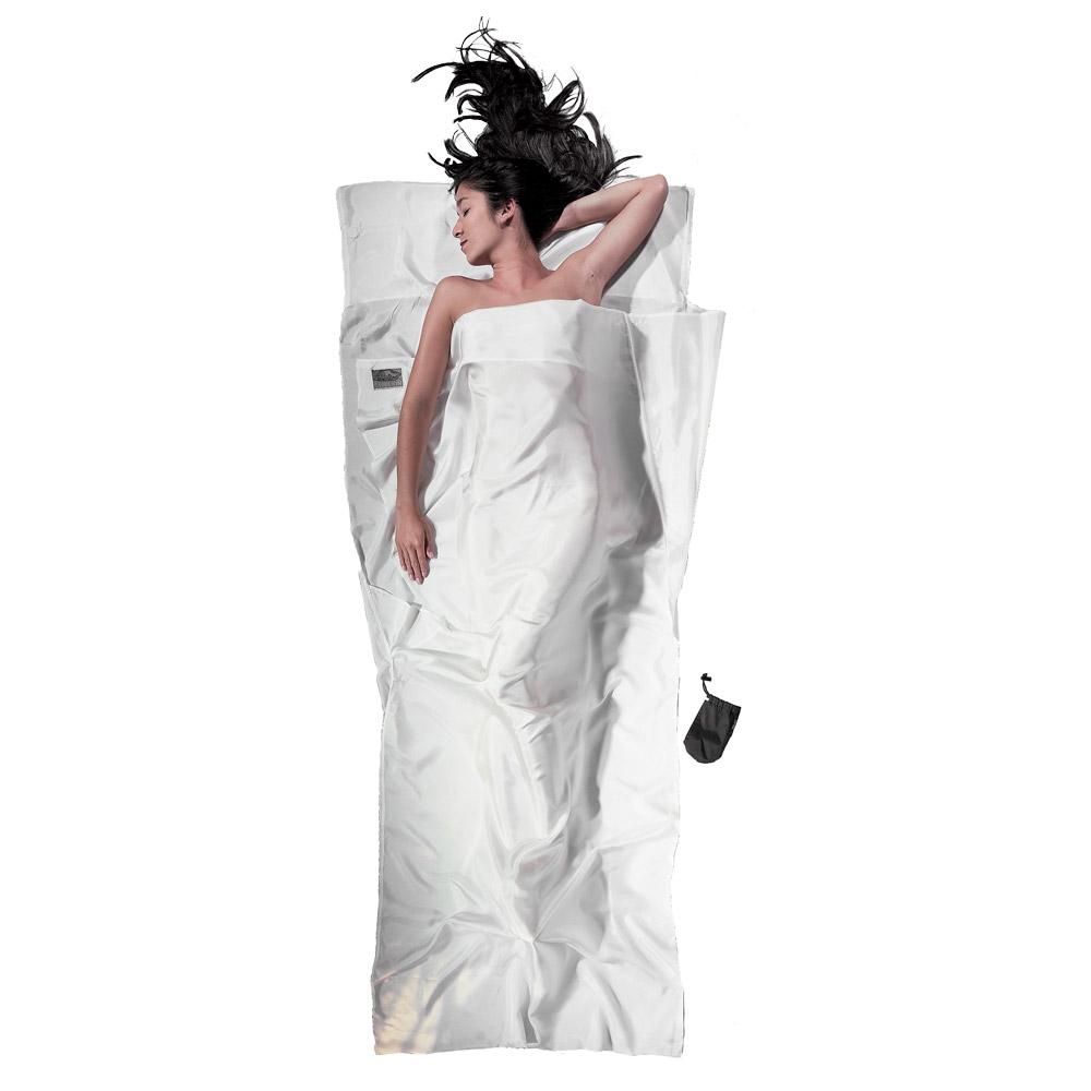 Cocoon - Natural Silk Rectangulaire White - Bag liners