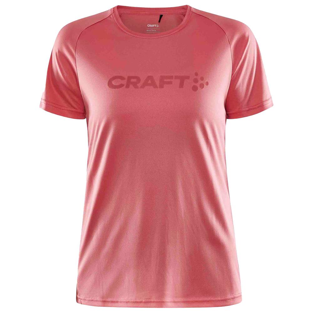 Craft - Core Essence Logo Tee W Coral - S - Trail tee-shirt