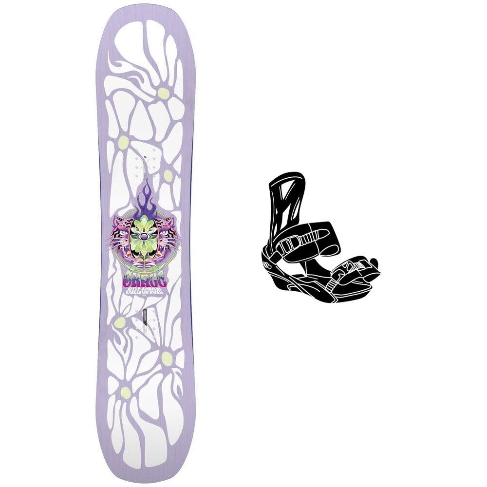 Salomon - Pack Snowboard Grace - 120 + Grom - Snowboard