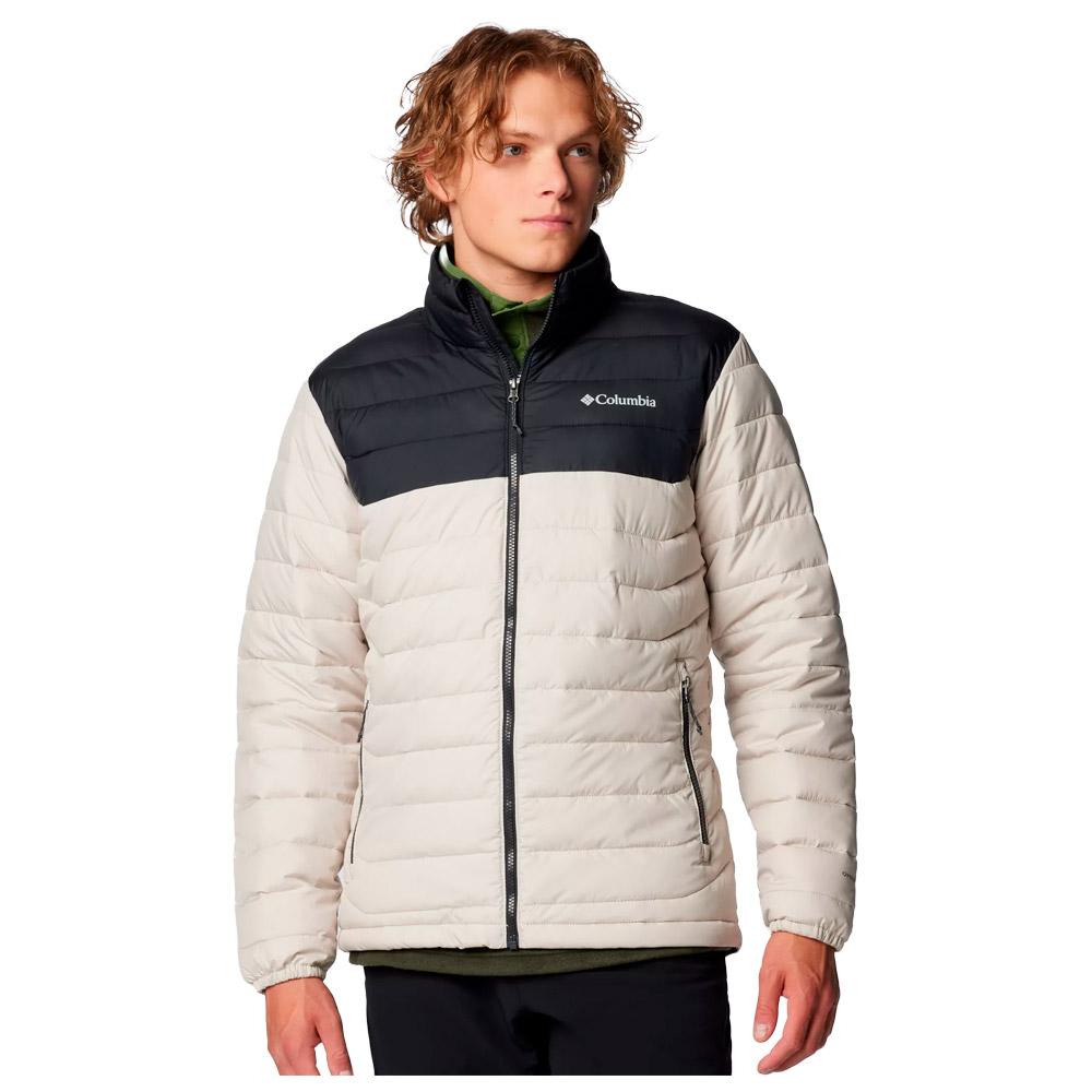 Columbia - Powder Lite II Jkt Dark Stone Black - S - Down jackets