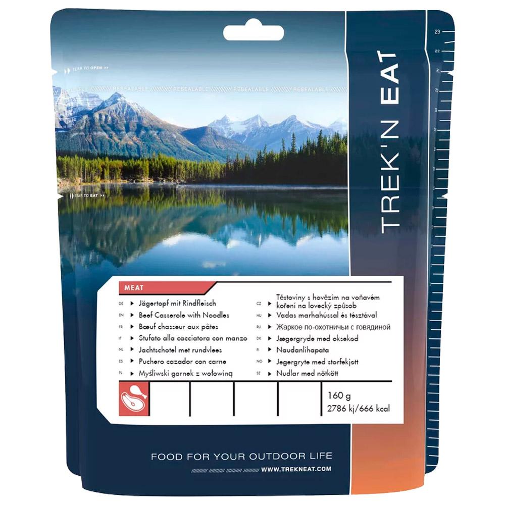 Trek'n Eat - Bœuf Chasseur Aux Pâtes 160 g. - Freeze-dried meals