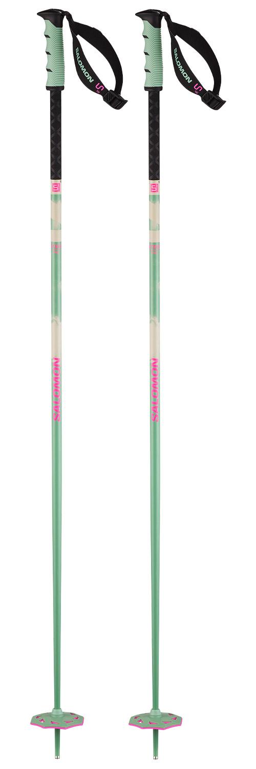 Salomon - Steep Pro S3 Iceberg Green - 115 - Poles