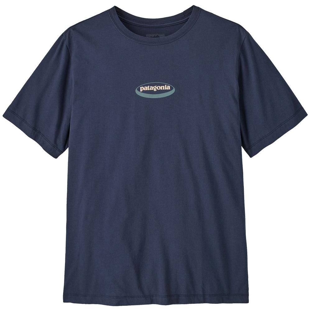 Patagonia - '95 Oval Logo Navy Kaleido - L - Tee-Shirt