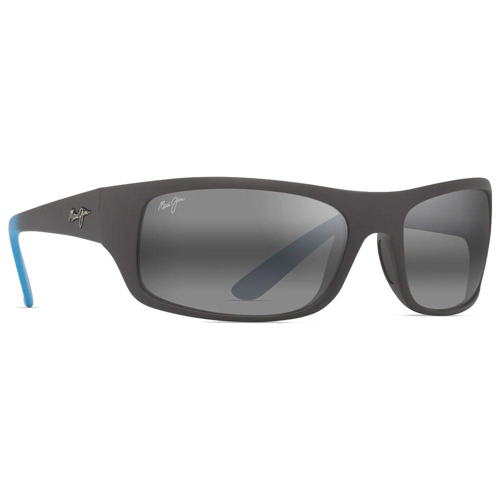 Maui Jim - Peahi Matte Grey Dark Uni Neutral Grey Minérar Superthin - Sonnenbrille - Grau - Herren - Glisshop.de