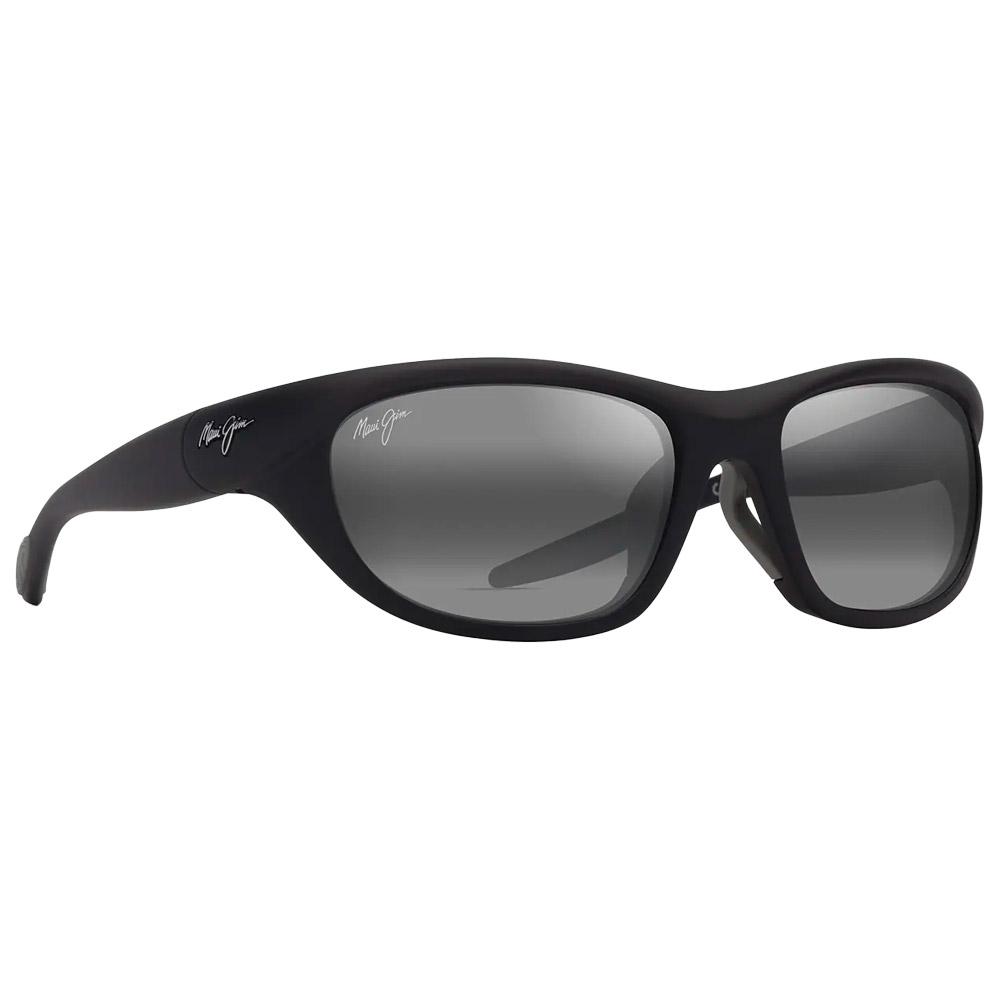 Maui Jim - Haulani Asian Fit Matte Black Neutral Grey Mineral Superthin - Sunglasses