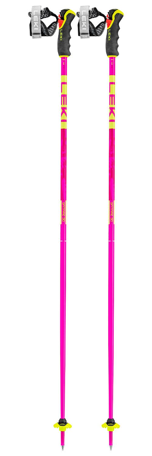 Leki - Spitfire 3D Neonmagenta Neonyellow Berry - 125 - Poles