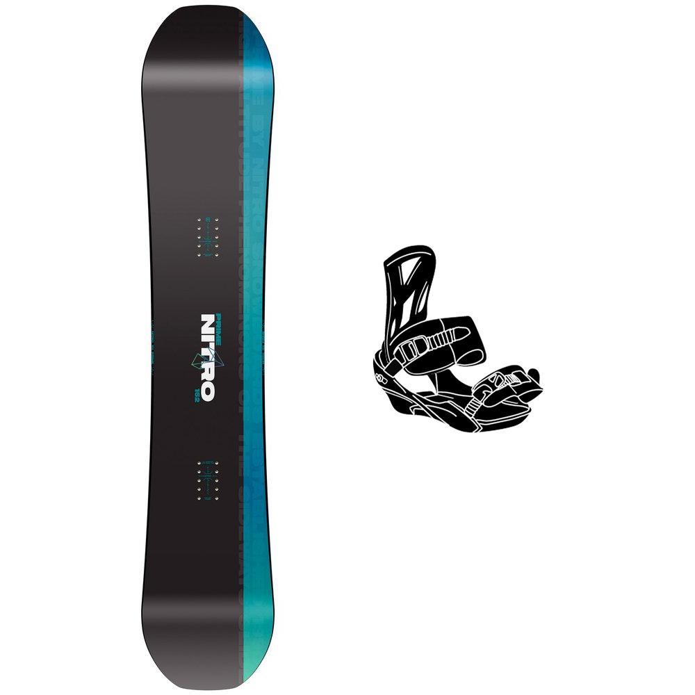 Nitro - Pack Snowboard Prime Chroma - 149 + King - Snowboard