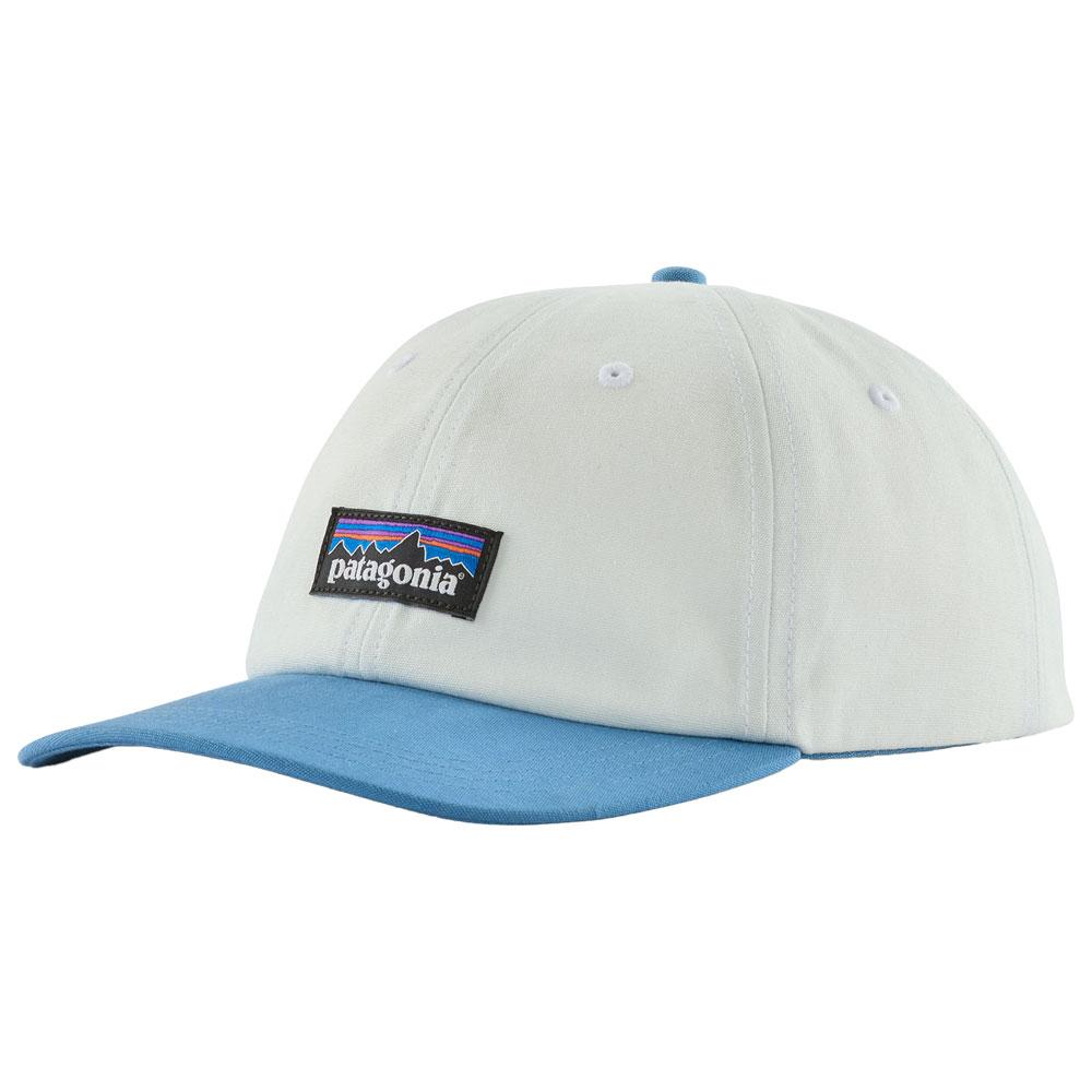 Patagonia - P-6 Label Trad Cap Birch White Shore Blue - Cap
