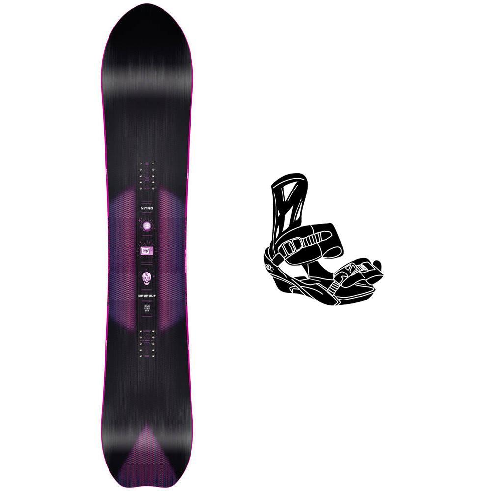 スノーボード Nitro board Dropout 2324 Nitro Snowboard Dropout - Winter 2024 | Glisshop