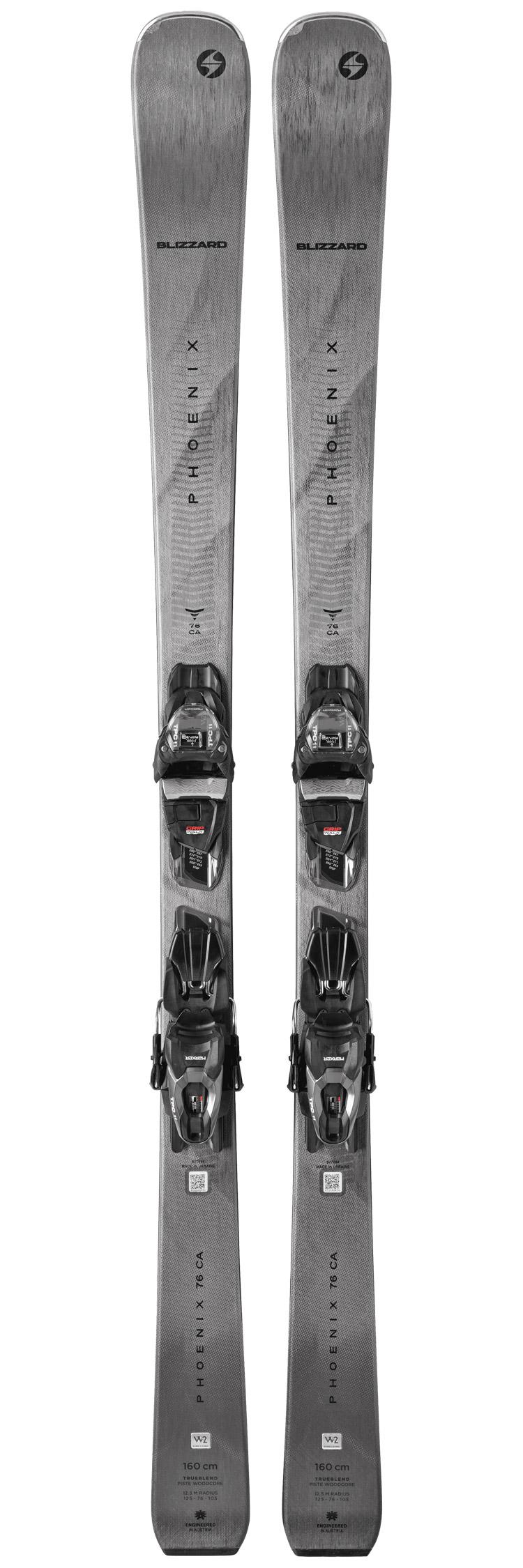 Blizzard - Pack Ski Phoenix 76 Ca - 150 + Tpc 11 Demo Black Grey - Ski