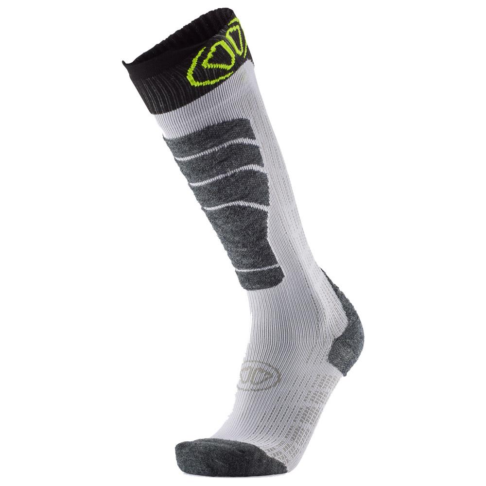 Sidas - Ski Comfort White Black - 39-41 - Ski socks
