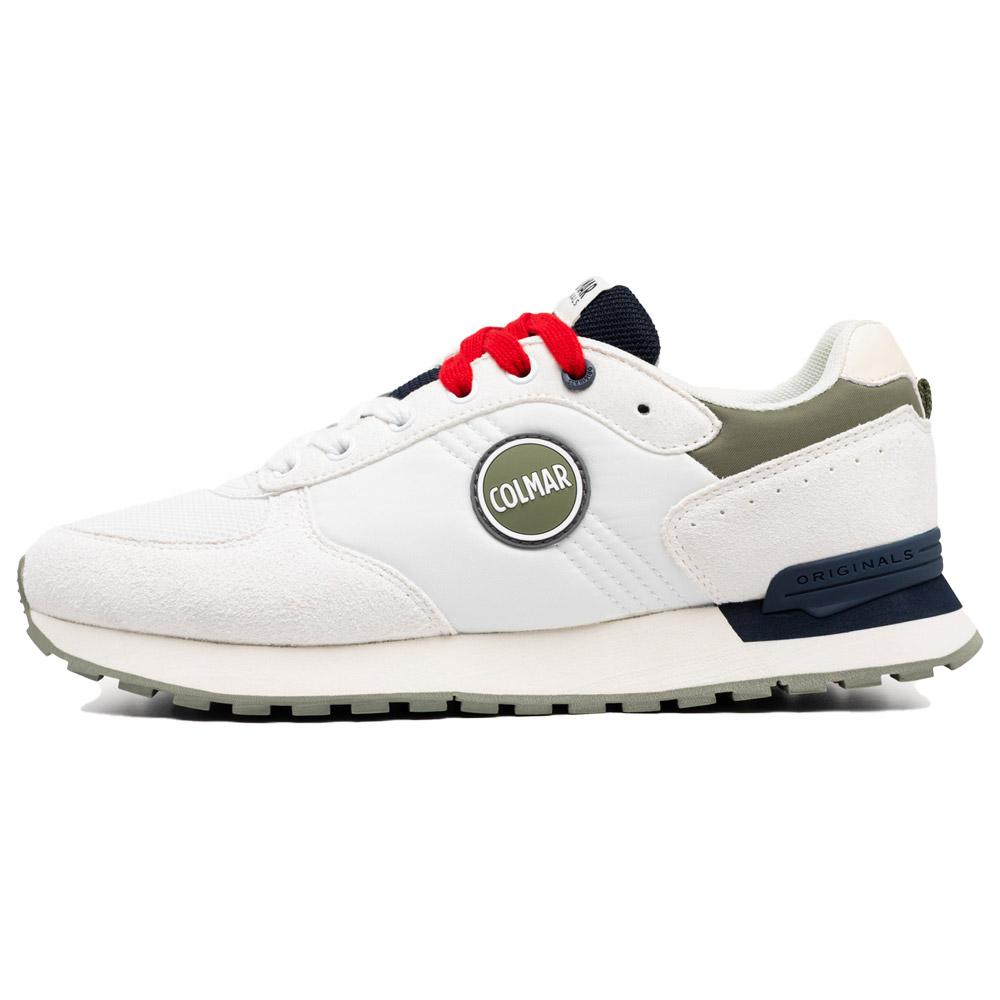 Colmar - Travis Authentic White Military Green Navy - 46 - Shoes