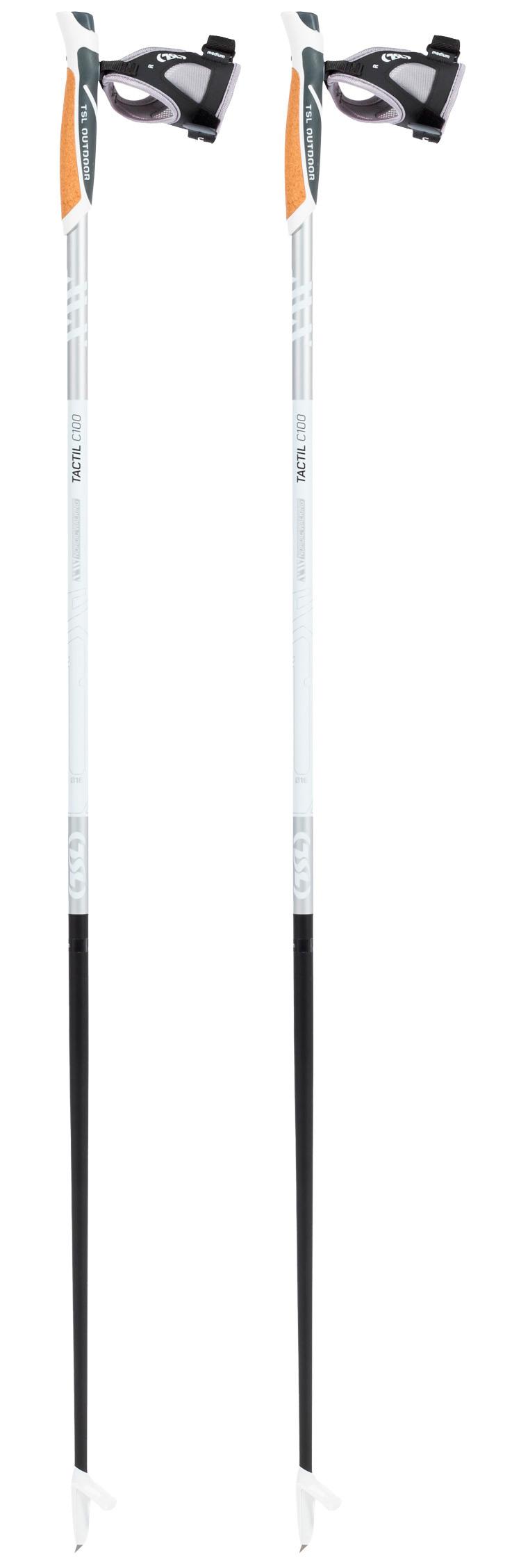 TSL - Tactil C100 Cork Spike Silver - 120 - Poles
