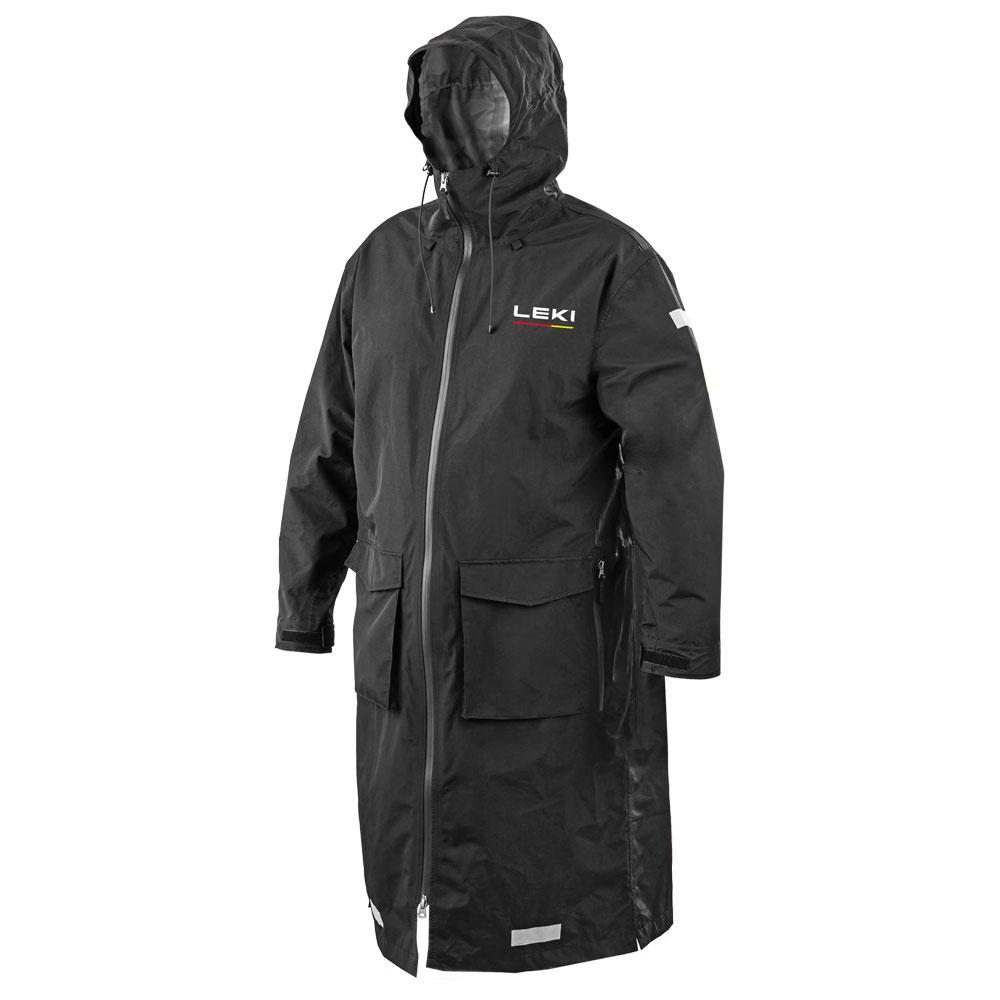 Leki - Rain Coat Wcr Pro Junior Black - 140 - Funktionsjacke - Größe 140 - Schwarz - Glisshop.de