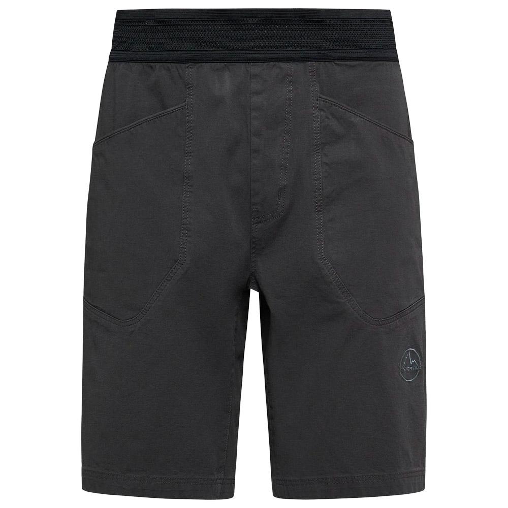 La Sportiva - Flatanger Short M Carbon Slate - S - Klettershorts - Größe S - Carbon Slate - Herren - Glisshop.de