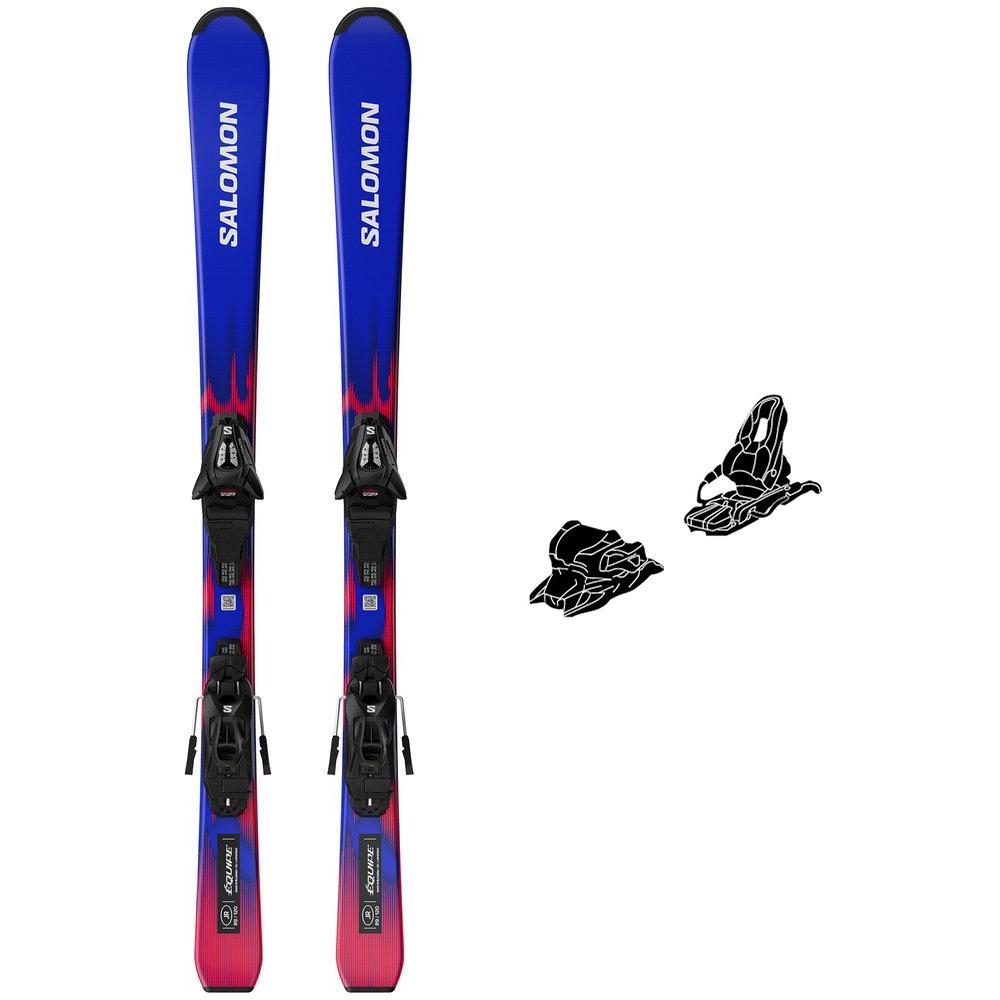 Salomon - Pack Ski L Equipe Jr S - 100 + L C5 Gw J75 Black Silver - Ski